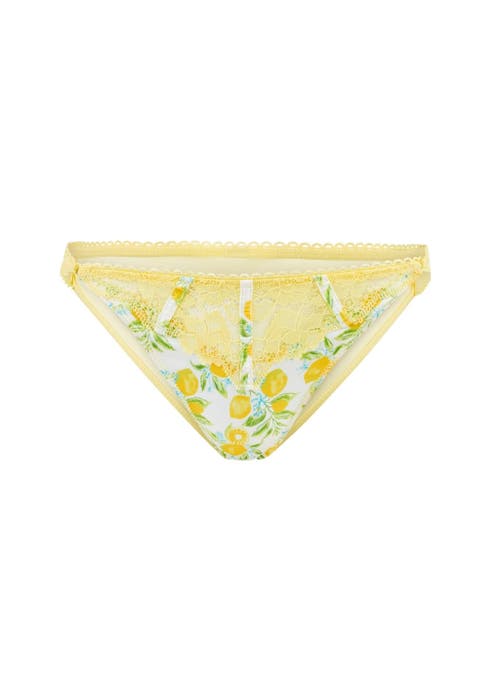 Shop Adore Me Rochelle Bikini Panties In Novelty White