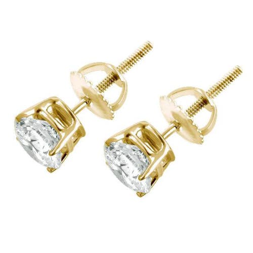 Bliss Diamond 1 In Yellow Gold - 2ct