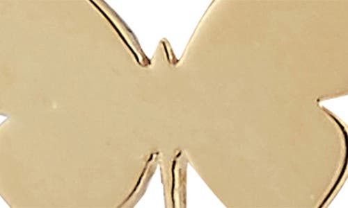 Ember Fine Jewelry 14k Gold Butterfly Stud Earrings In Gold