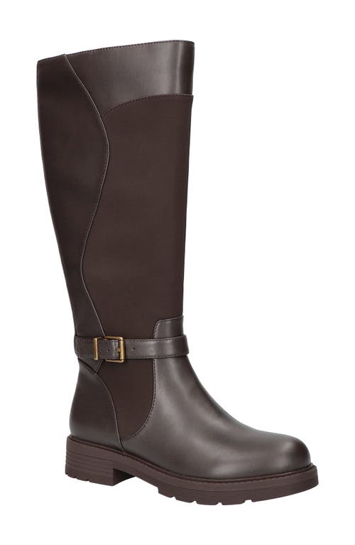 EASY STREET EASY STREET ERICA MIXED MEDIA EQUESTRIAN BOOT