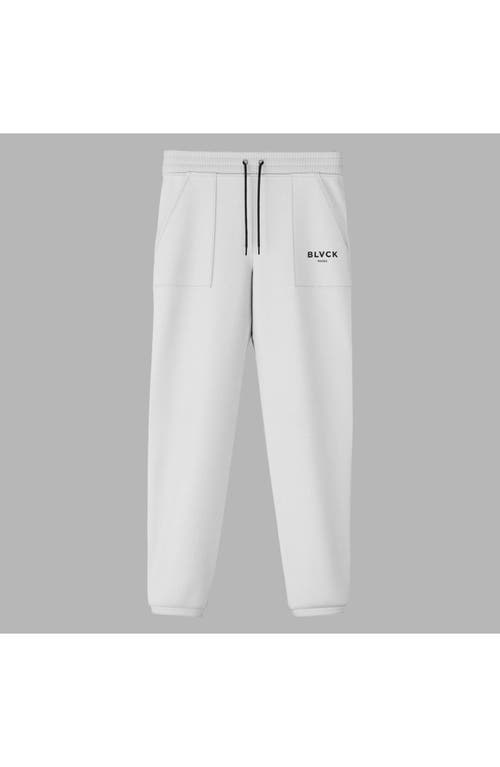 Blvck Paris Blvck Classic Sweatpants In White