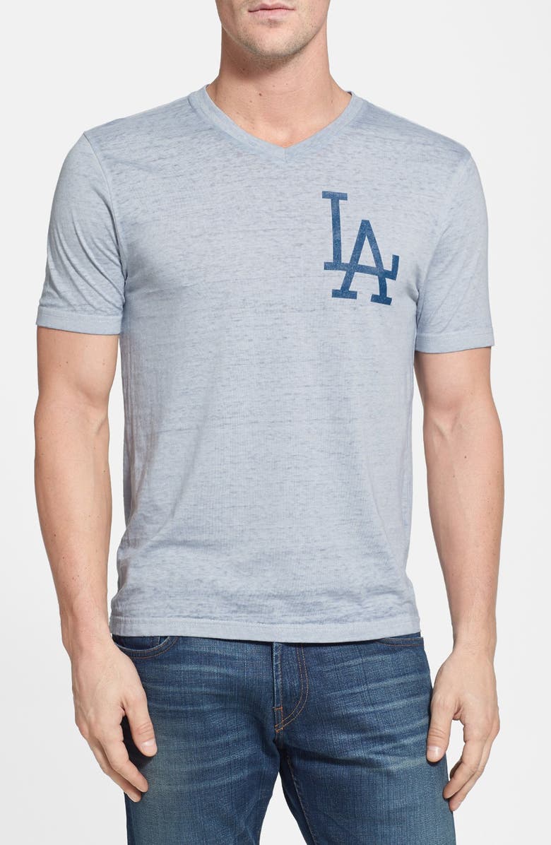 Red Jacket 'Los Angeles Dodgers' V-Neck T-Shirt | Nordstrom