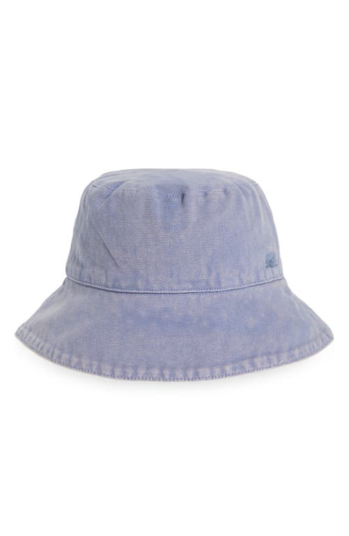Sunwashed Canvas Bucket Hat in Tempest Blue