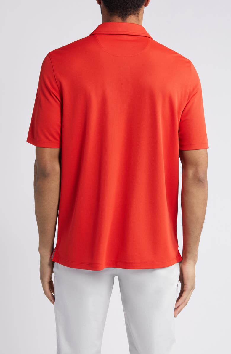 Johnston & Murphy XC4 Cool Degree Performance Polo, Alternate, color, Red