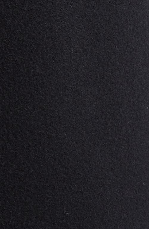Stella Mccartney Oversize Double Breasted Wool Coat In 1000 - Black