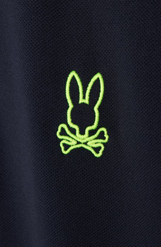 Shop Psycho Bunny Portland Sport Tipped Piqué Polo In Navy