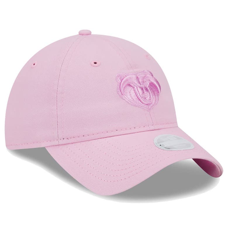 Shop New Era Pink Memphis Grizzlies Colorpack Tonal 9twenty Adjustable Hat