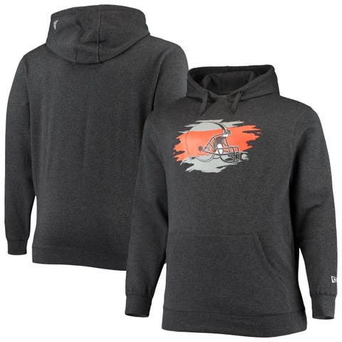 New Era Navy Denver Broncos Big & Tall Primary Logo Pullover Hoodie