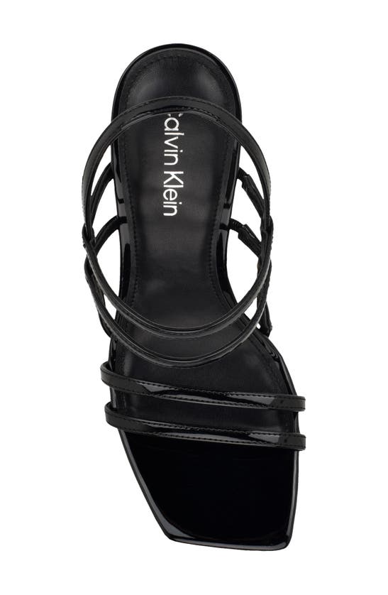 Shop Calvin Klein Teoni Stiletto Sandal In Black