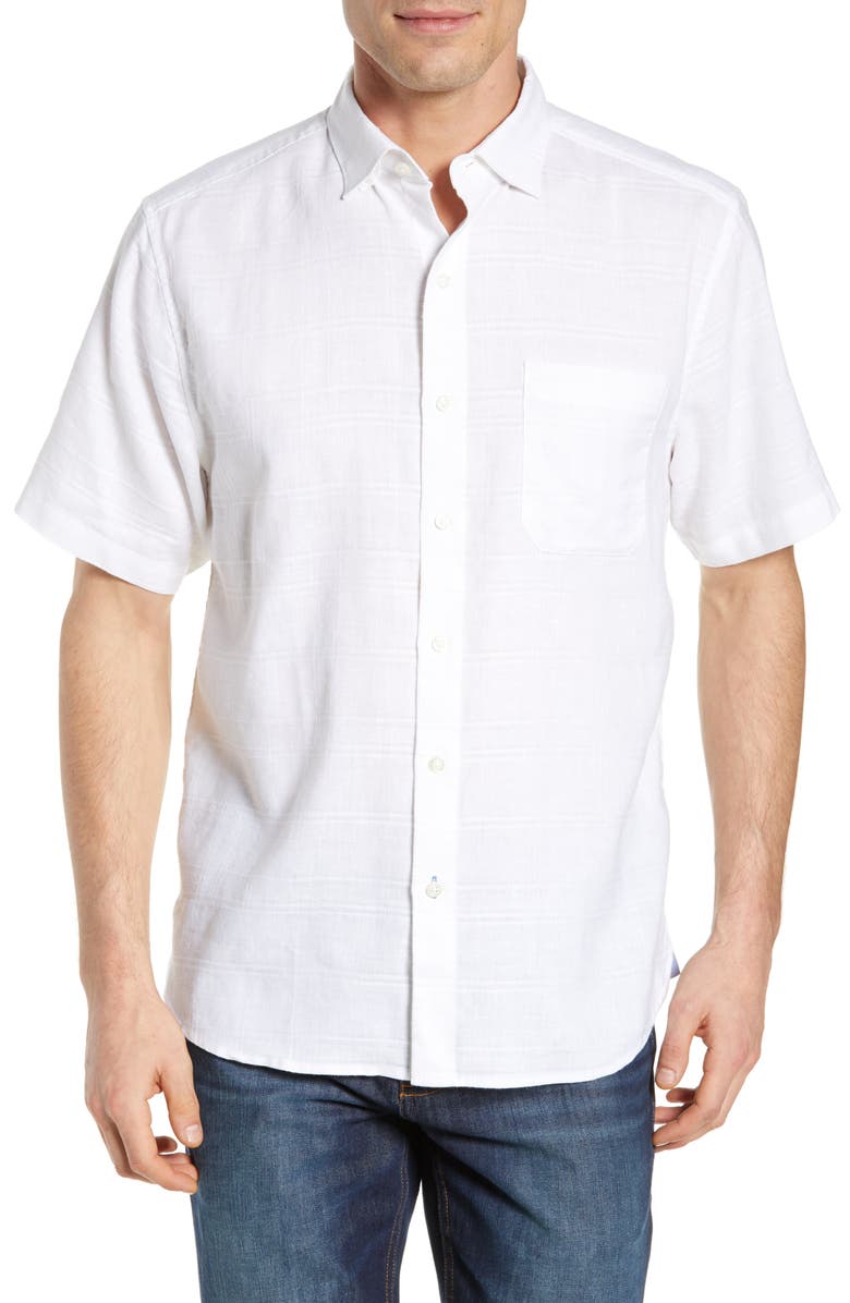 Tommy Bahama Costa Tautira Linen Blend Shirt | Nordstrom