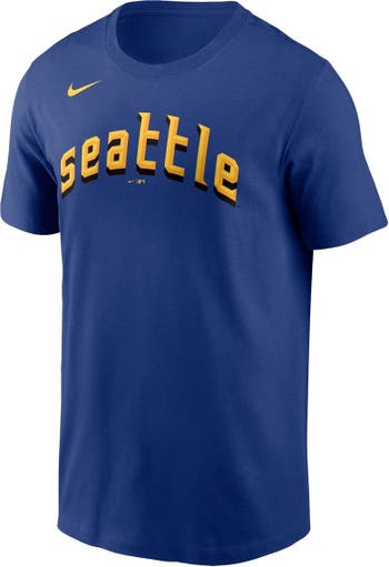 Men's Nike Navy Seattle Mariners 2022 Postseason Authentic Collection Dugout T-Shirt
