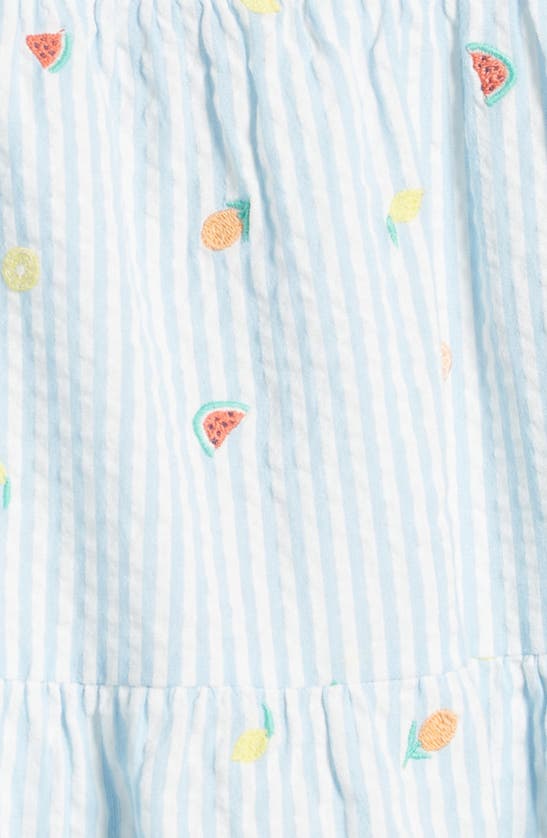 Shop Tucker + Tate Kids' Tiered Sundress In Blue Falls Ditsy Fruit