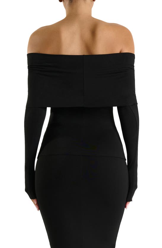 Shop N By Naked Wardrobe Naked Wardrobe Go Off The Shoulder Top In Black