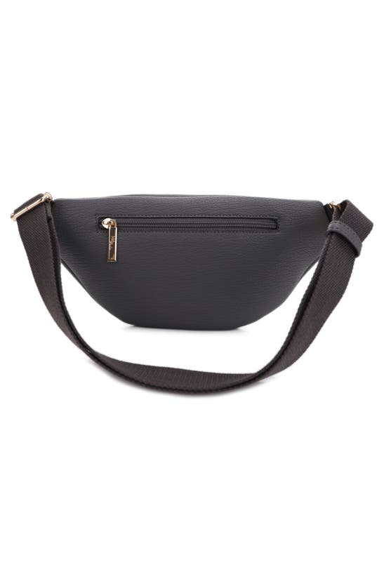 Shop Mali + Lili Lydia Recycled Vegan Leather Sling Bag In Mushroom