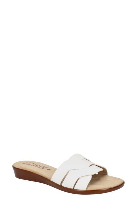 Nordstrom womens white discount sandals