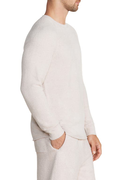 Shop Barefoot Dreams Cozychic® Ultra Lite® Sweatshirt In Stone