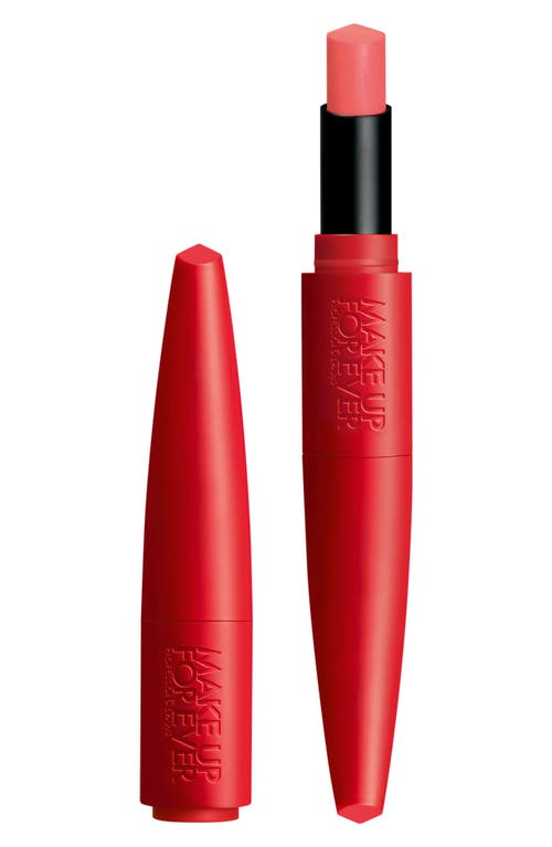 Shop Make Up For Ever Rouge Artist For Ever Matte Lipstick In 302 - Juicy Guava