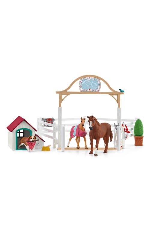 Schleich Horse Club Hannah's Guest House 20-Piece Playset in Multi at Nordstrom