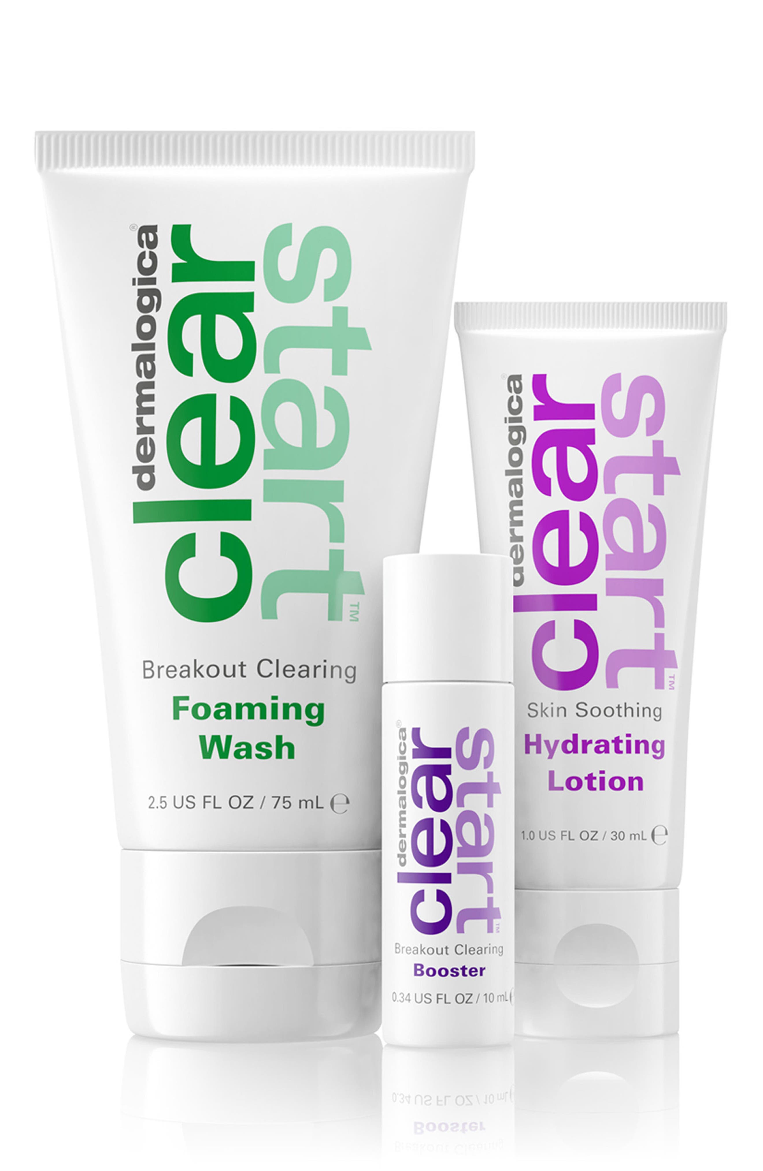 clear start face wash
