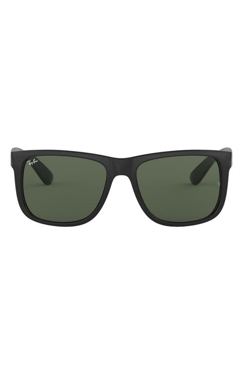 Ray Ban Ray-ban Justin 54mm Rectangular Sunglasses In Green