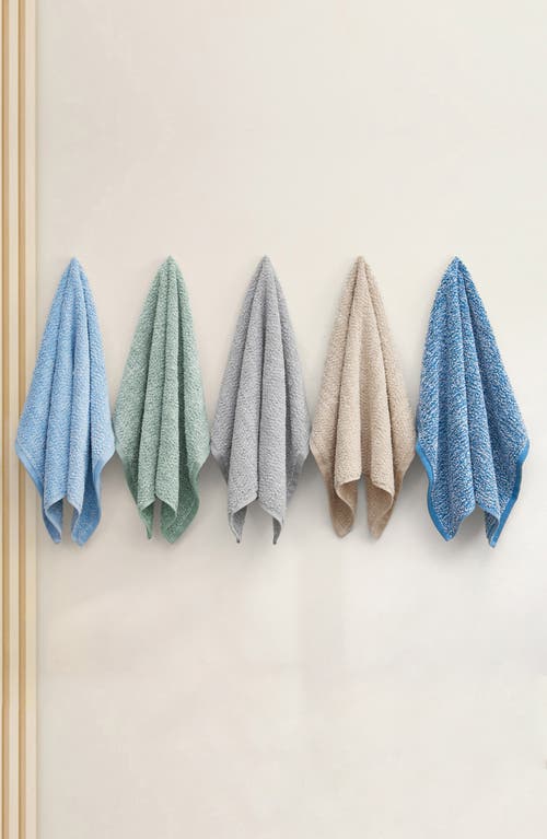 Lucky Brand Luxurious Boucle 6-piece Assorted Towels In Glacier Grey