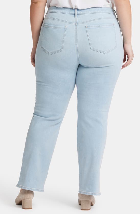 Nydj Barbara Side Slit Bootcut Jeans In Oceanfront