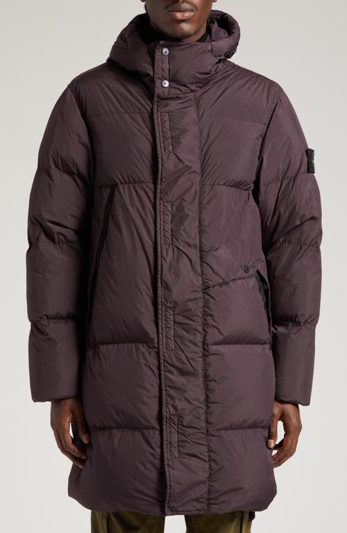 Stone Island Garment Dyed Water Resistant Crinkle Reps Nylon Down