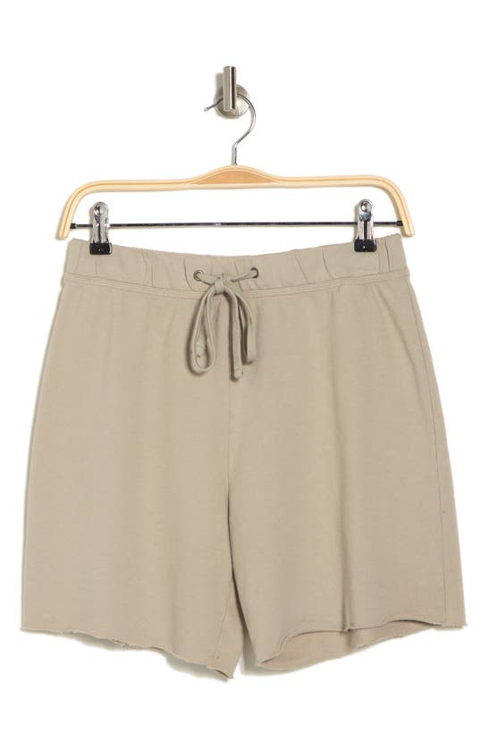 Shop James Perse French Terry Shorts In String