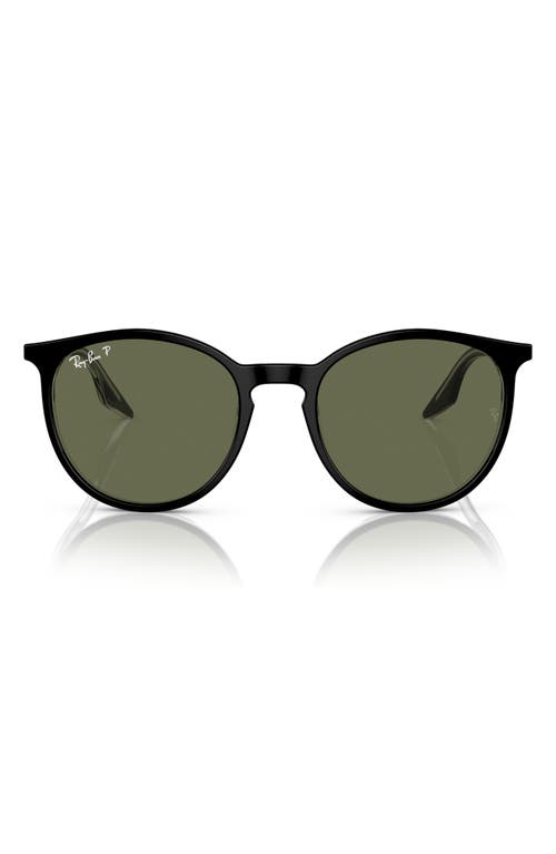 Ray-Ban 51mm Polarized Phantos Sunglasses in Black Green at Nordstrom