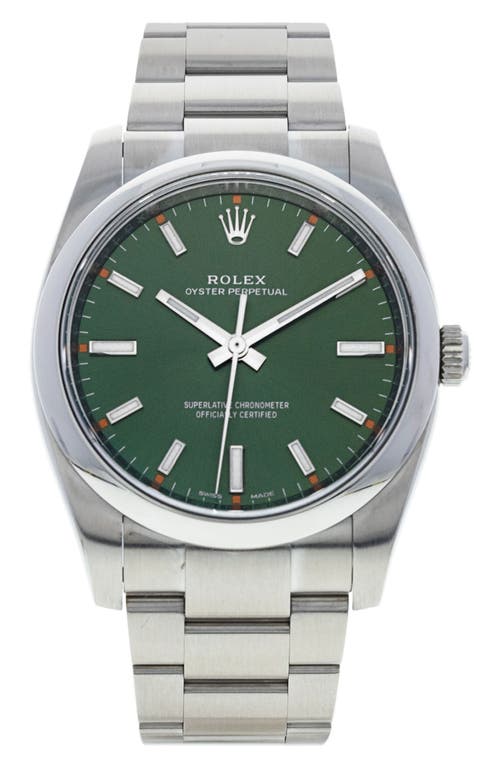 Rolex Preowned 2015 Oyster Perpetual Automatic Bracelet Watch