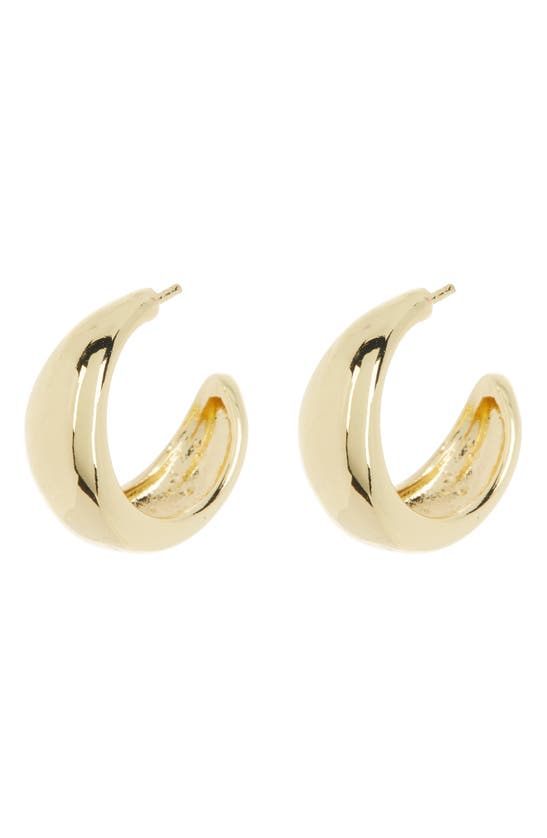 Shop Baublebar Goldtone Hoop Earrings