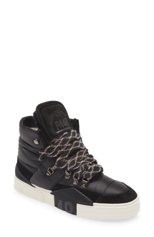 Shop P448 Alpine High Top Sneaker In Mor/black
