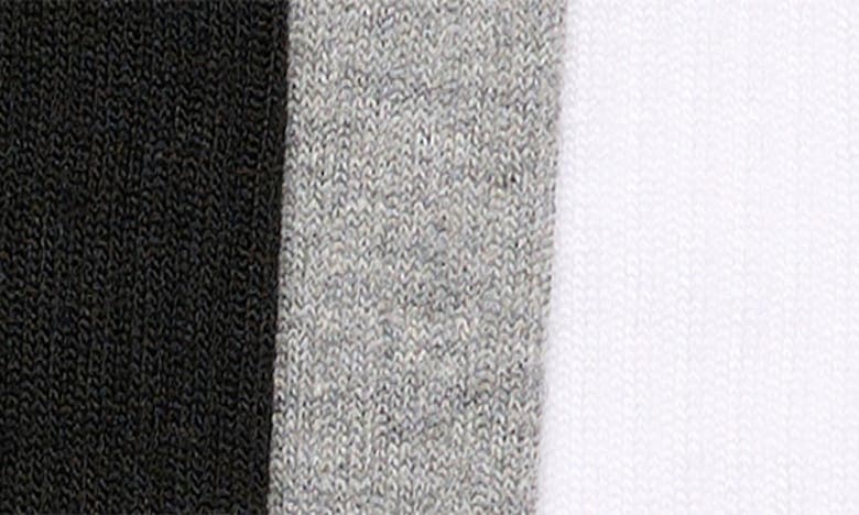 Shop Calvin Klein Assorted 3-pack Crew Socks In Black Assorted