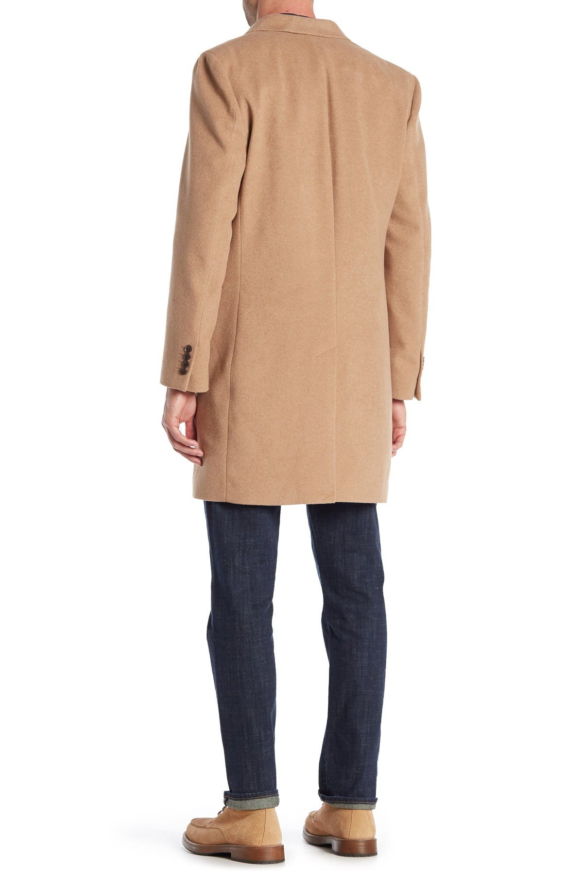 tommy hilfiger camel wool coat