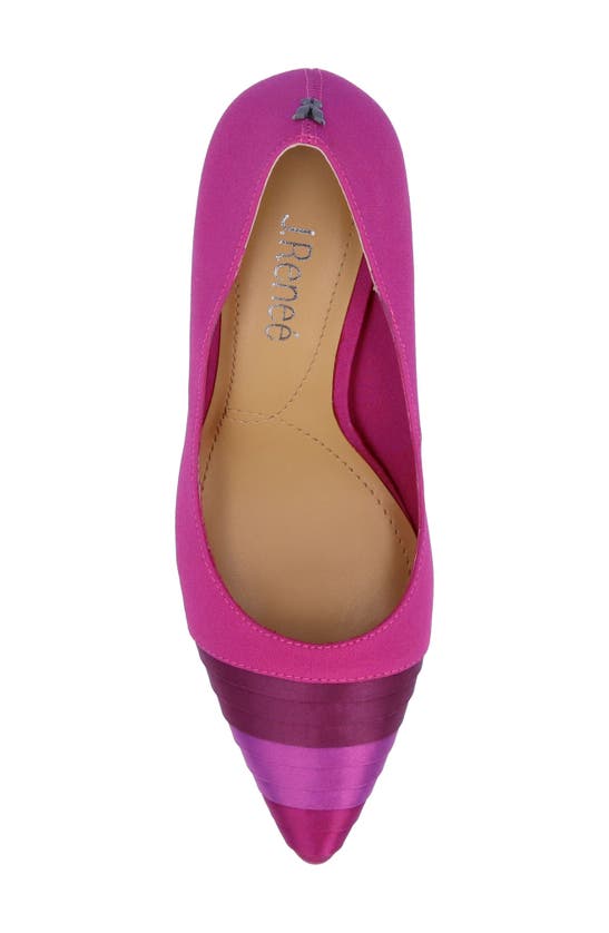 Shop J. Reneé Garbina Pointed Toe Pump In Purple