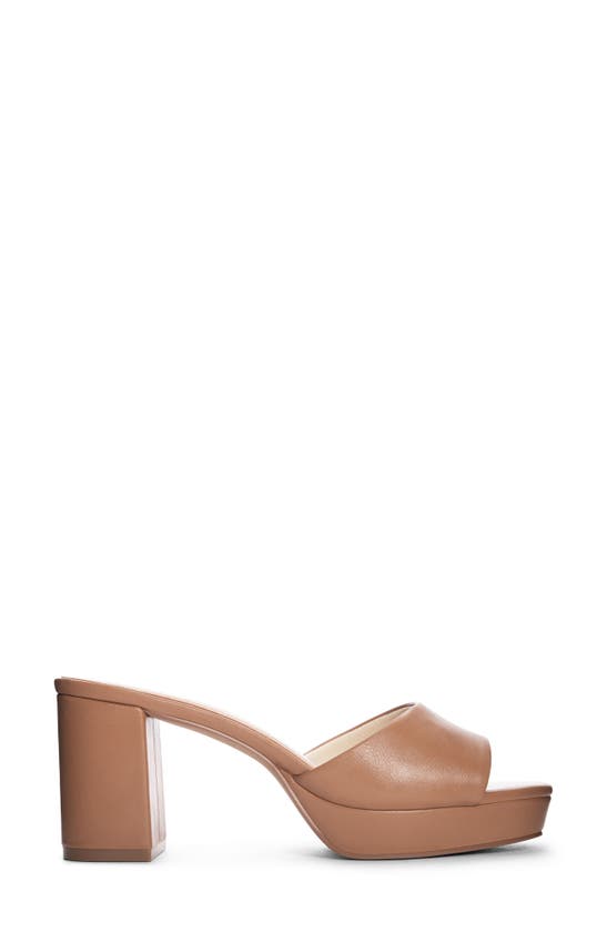 Chinese Laundry Tai Platform Sandal In Tan