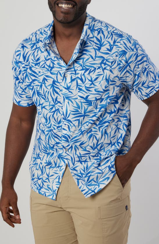 Rainforest The Dockside Button-up Shirt In Blue