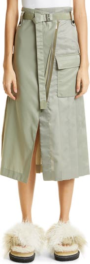Sacai Belted Cargo Skirt | Nordstrom
