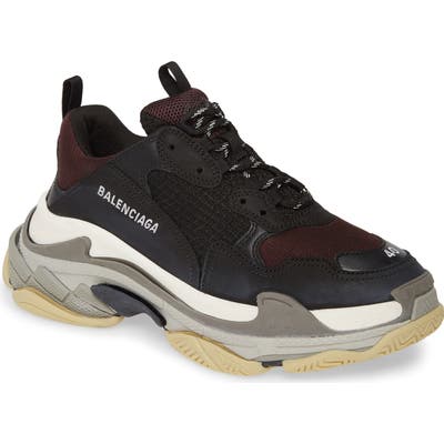 Balenciaga Triple S Retro Sneaker, Black