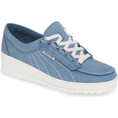 Mephisto Lady Low Top Sneaker, Blue