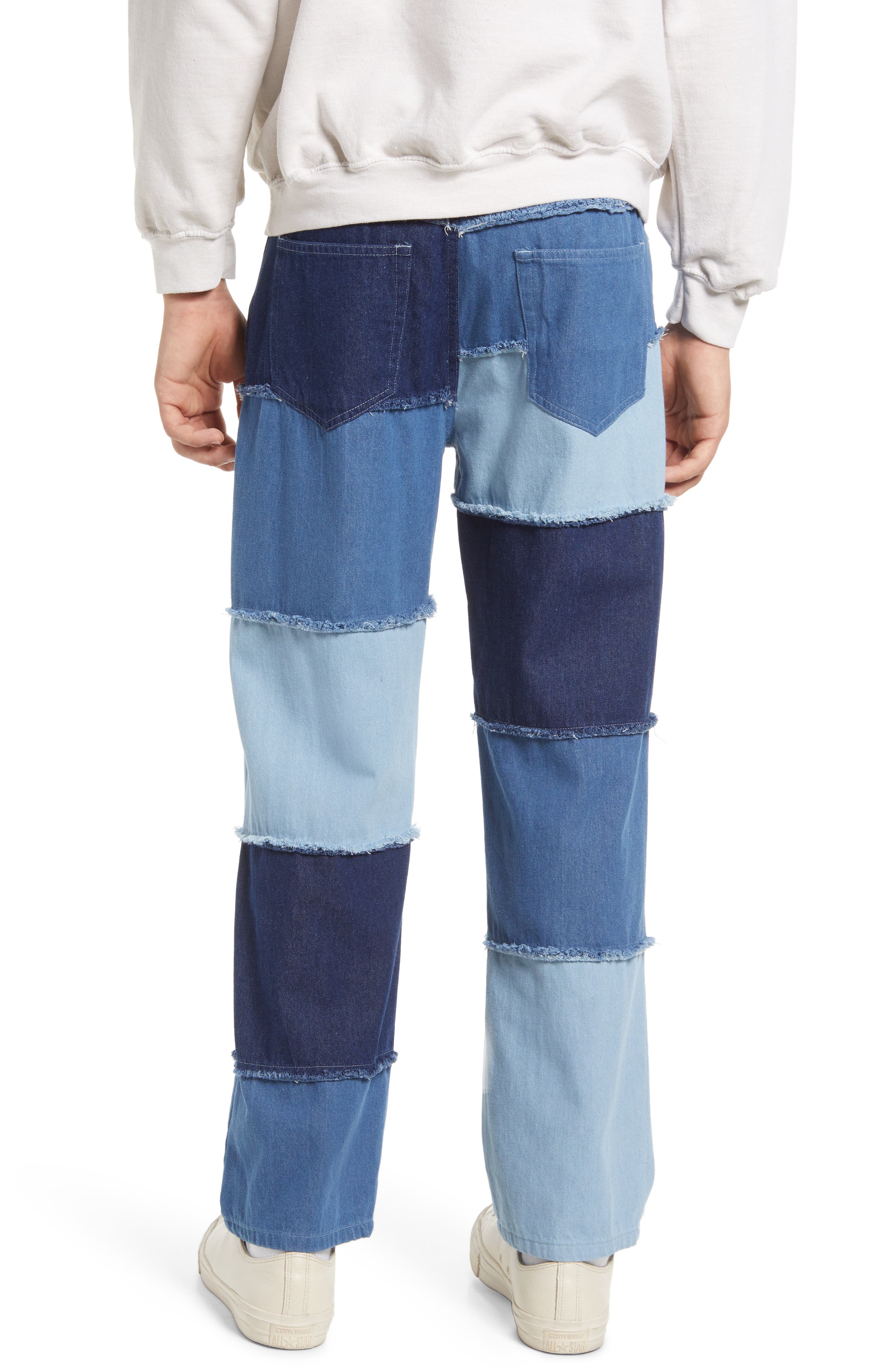 VINTAGE SUPPLY Patchwork Cotton Denim 