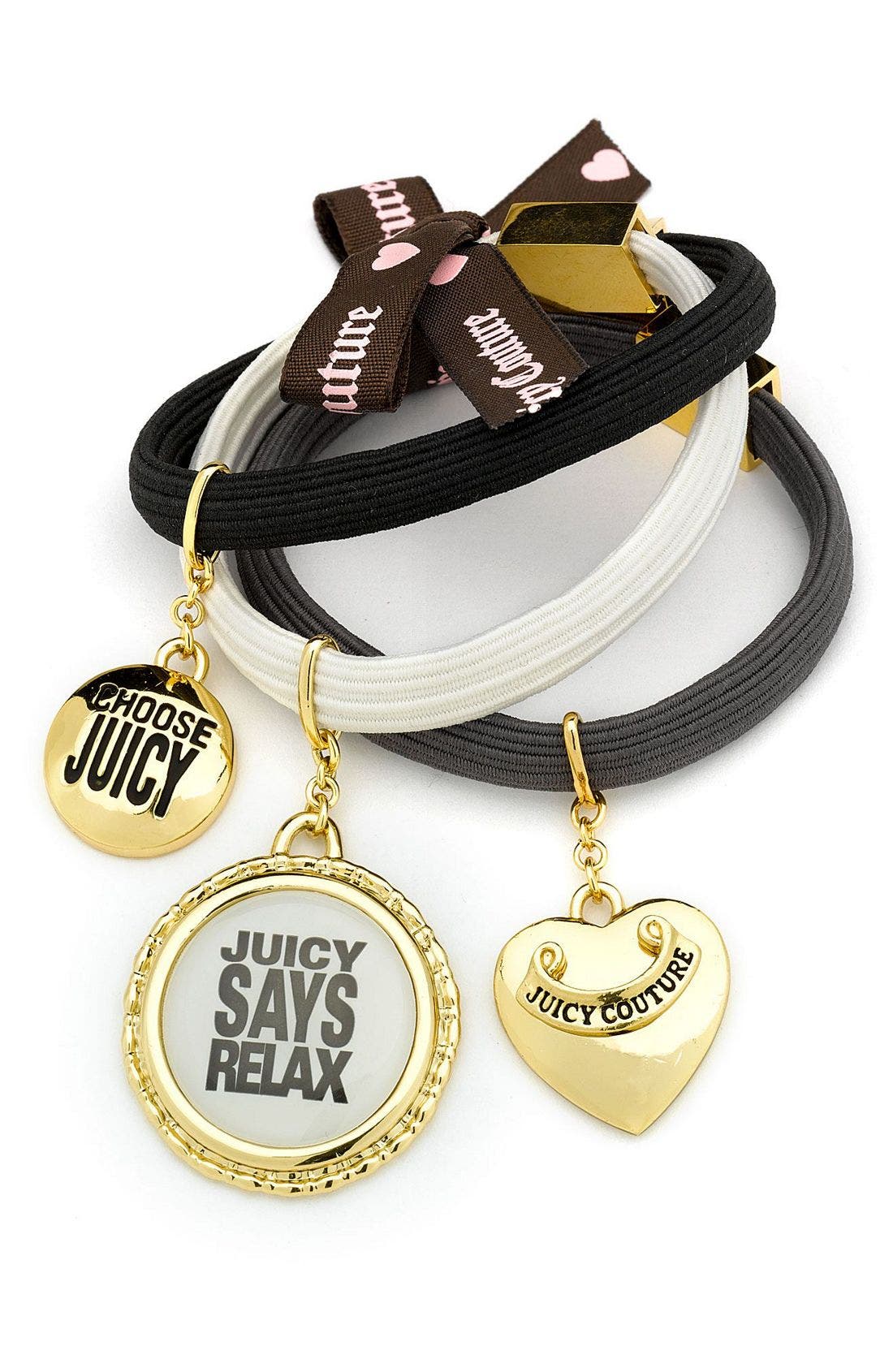 Juicy Couture Charms Elastic Hair Bands Nordstrom