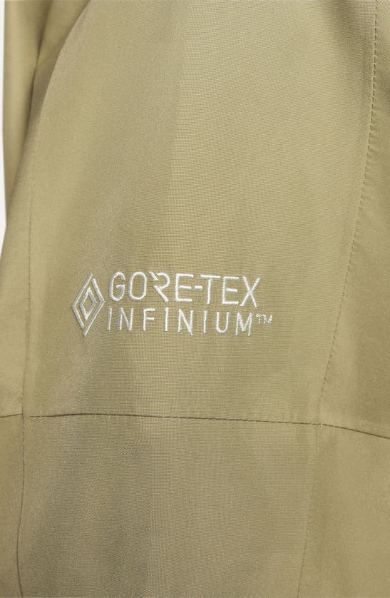 Shop Nike Gore-tex® Infinium™ Packable Trail Running Jacket In Neutral Olive/ Sea Glass