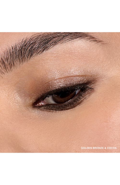 Shop Bobbi Brown Long-wear Cream Eyeshadow & Kohl Eyeliner In Golden Bronze/cocoa