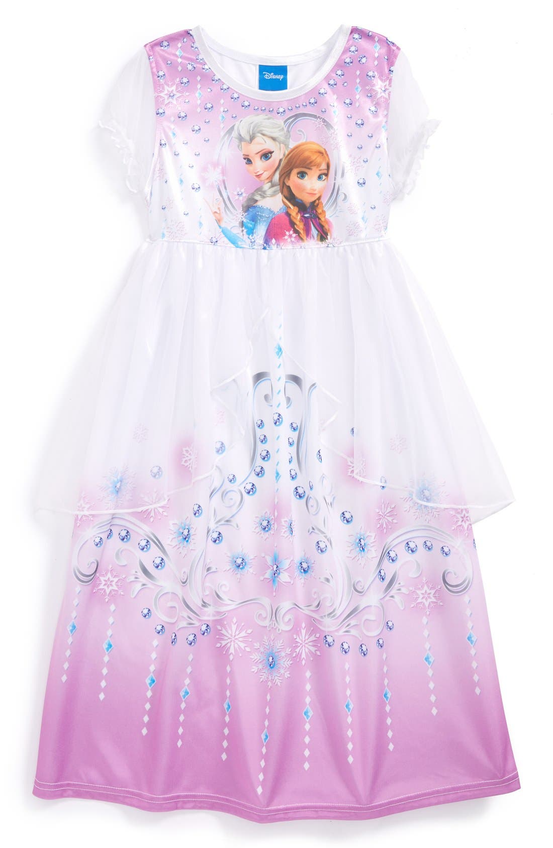 Disney 'Frozen' Fantasy Nightgown (Little Girls & Big Girls) | Nordstrom