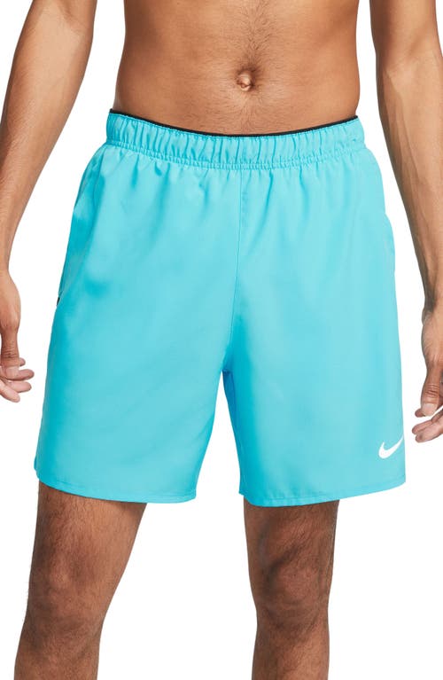 Nike Dri-fit Challenger Athletic Shorts In Blue