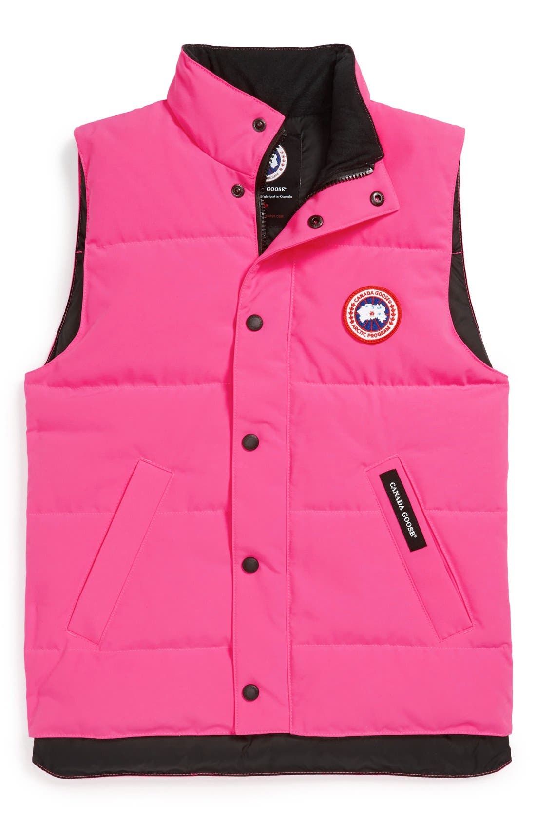 canada goose body warmer pink