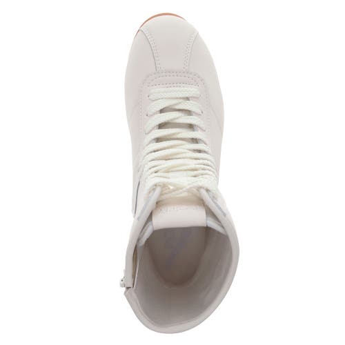 Shop Pony Ko-80 High Classic Sneakers In Whisper White/gum