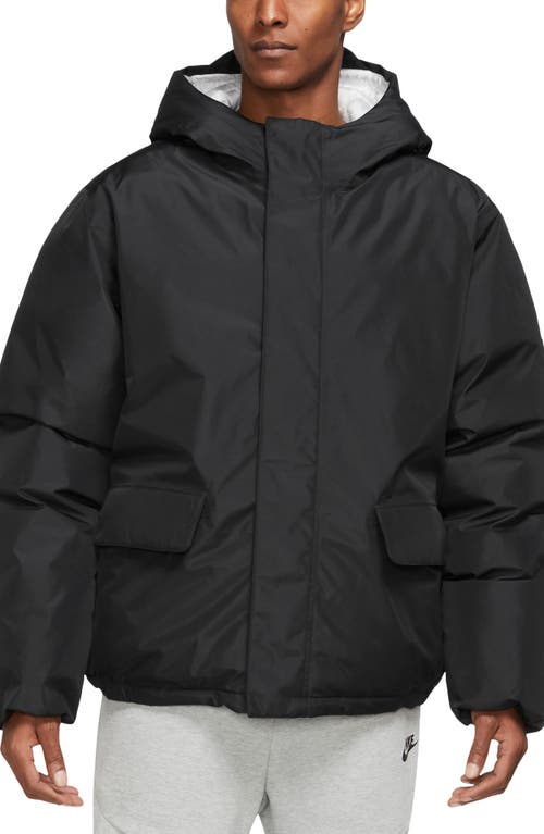 Nike Sportswear Gore-tex® Storm-fit Adv Hooded Waterproof Parka In Black/black