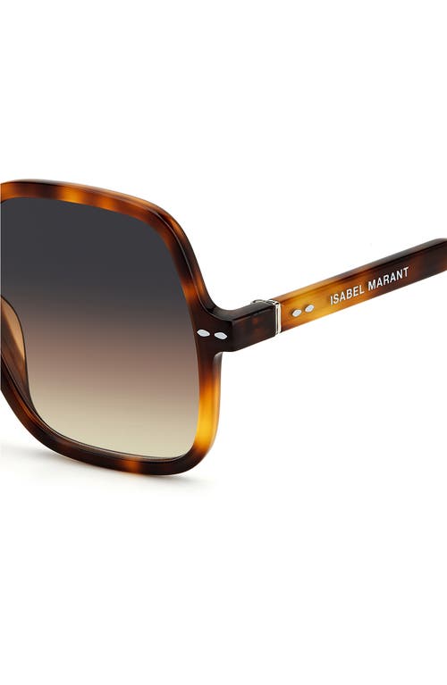 Isabel Marant Full Frame Sunglasses In Brown